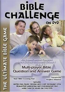 The Bible Challenge on DVD: King James Version Complete, Vol. 1 - VERY GOOD
