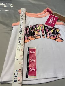Justice NWT Girls Size XS 5/6 Shirt Sleeveless E-1 - Picture 1 of 3