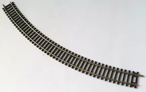 Peco Setrack Nickel Silver Code 100 Double Curve, 2nd Radius, ST-226 - Picture 1 of 2