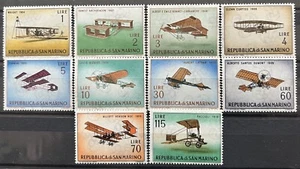 San Marino stamps - Vintage Aircraft_1962 - MNH. - Picture 1 of 1