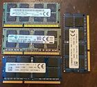 Lot of 4 x 8 GB PC3L-12800S DDR3-1600 2Rx8 DDR3L Laptop Computer Memory 