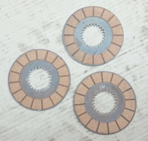 BSA Bantam Clutch Plates x 3 NOS, 90-0034 90-1318 - Picture 1 of 1