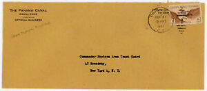 Canal Zone OFFICIAL AIR POST-Sc#CO14(single frank)-CRISTOBAL-MAY/5/1950-TO USA-S