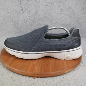 B38 Skechers Mens Go Walk 4 54152EWW Gray Casual Shoes Sneakers Size 11 - Picture 1 of 12