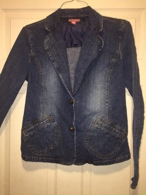 Nordstrom Women's Denim Jacket Size Medium T3 - Image 1 of 4