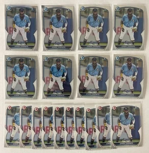 20 2023 Bowman Cromo e Carta Junior Caminero 1° Bowman RC - Foto 1 di 3