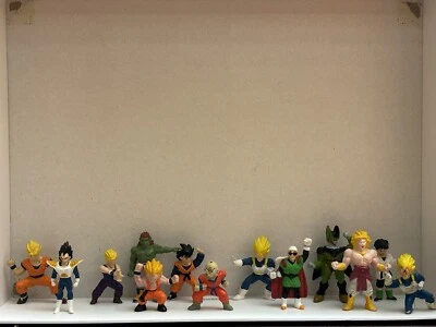 LOTTO DRAGON BALL ACTION FIGURE  set 13 statuette Pcs - Immagine 1 di 4