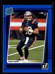 2021 DONRUSS BLUE PRESS PROOF RATED ROOKIE MAC JONES PATRIOTS - Picture 1 of 1