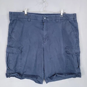 Pantalones cortos cargo Croft & Barrow para hombre tiro alto azul talla 42 - Imagen 1 de 11