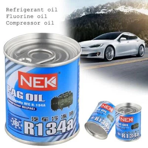 70g Auto R134a Refrigerant Oil Compressor Oil Automotive A/C Conditioning C6V9 - Picture 1 of 9