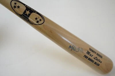 Mat Latos Signed Trinity ML38 Model Baseball Bat PSA/DNA COA Reds Padres Auto 34 - Image 1 of 4