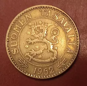 Finlandia * 50 Markkaa 1952 - Alubronze - Estado 1+ * - Imagen 1 de 2