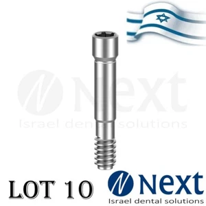 Lotx10 Dental Screw Long for Abutment Neo Dent GM Grand Morse Straumann Fit - Picture 1 of 3