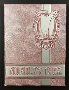 1952 Northeast High School Yearbook Oklahoma City OK NORDLYS 1950s Fashions 50s - Picture 1 of 8