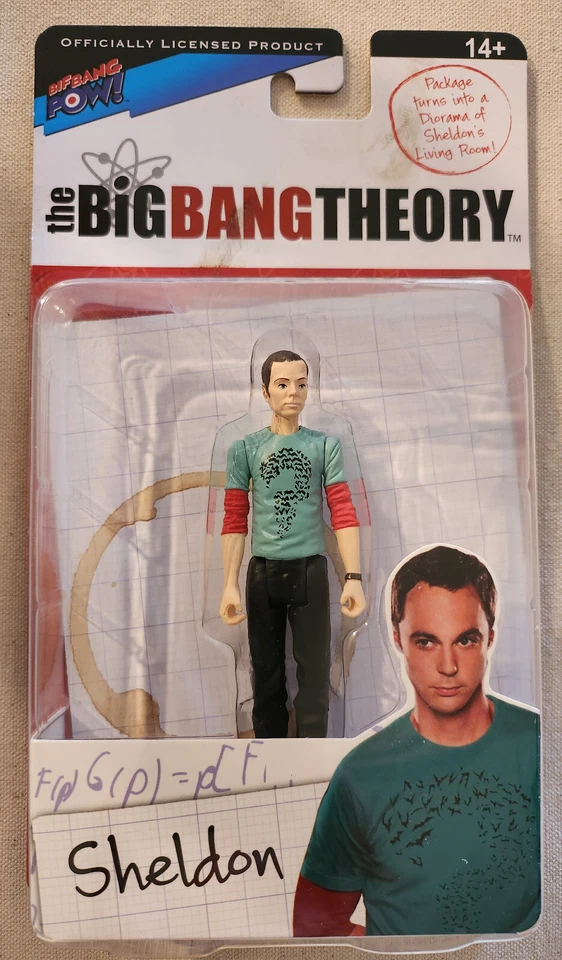 New The Big Bang Theory SHELDON 3 3/4-Inch Figure  Bif Bang Pow CHOOSE: - Image 1 of 1