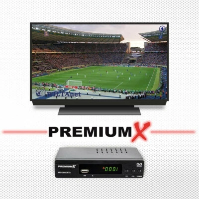 HDTV Sat Receiver Premium  X , mit Russische TV ist vorprogrammiert - Bild 1 von 4