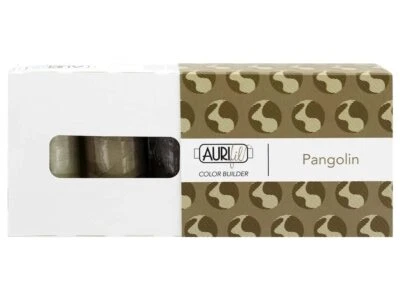 Aurifil Thread Color Builder Pangolin 2021 Endangered Species 40 wt Cotton 3 PK - Image 1 of 3