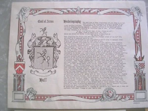 VINTAGE HALPERTS WAPPEN GESCHICHTSSCHREIBUNG - HUFF - Bild 1 von 8