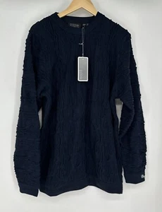 Coogi Australia Special Edition Crewneck c24211. Navy. Large Retail $575 - Picture 1 of 7