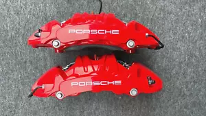 Porsche 911 992 GT3 - 718 GT4 RS front Brembo 6pot calipers with pads brand new - Foto 1 di 17