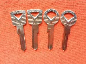 4 MUSTANG KEY BLANKS 64 1964 65 1965 66 1966 - Picture 1 of 1