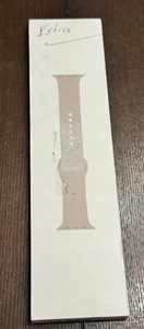 Apple Watch Starlight Sportarmband 41mm mit Edelstahl Pin für Series 8 - Bild 1 von 7