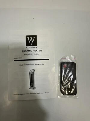 Mando a distancia para calentador de cerámica Westpointe con manual de instrucciones Foto 1 de 4