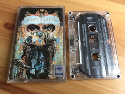 Michael Jackson Dangerous Cassette Tape (Epic 1991) Thailand Release - Image 1 of 3