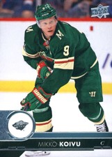 2017-18 Upper Deck #344 Mikko Koivu Minnesota Wild NHL Hockey Card NM-MT