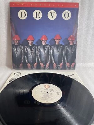 DEVO Freedom of Choice VNYL LP record Album 1980 Warner Bros BSK 3435 EX/EX - Image 1 of 4