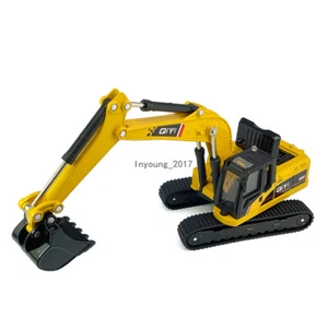 Excavator Toy Construction Vehicle Diecast Toy Trucks for Boys Kids Gifts Yellow - Picture 1 of 10