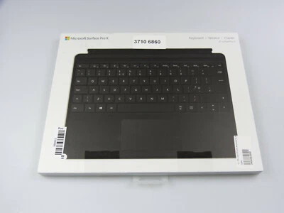 Microsoft QJW-00005 Surface Pro X QWERTZ Tastatur,Trackpad Schwarz! NEU! OVP! - Bild 1 von 4