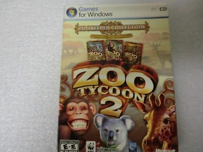 Microsoft Zoo Tycoon 2: Zookeeper Collection - PC-CD - New/Sealed Retail Box - Image 1 of 4