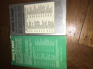 amos and andy vhs tape volume 13 & 15 - Picture 1 of 2