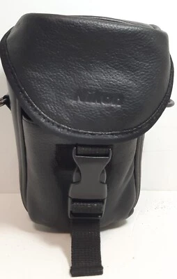 Nikon Adjustable Shoulder Bag for Nikon Coolpix Cameras Black Genuine Leather - Image 1 of 4