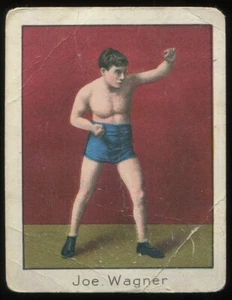 Campione Atleti e combattenti a premi 1910 (T220) Joe Wagner - Foto 1 di 2
