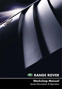 LAND ROVER RANGE ROVER L322 workshop service MANUAL's INCLUDING WIRING DIAGRAMS - Picture 1 of 3