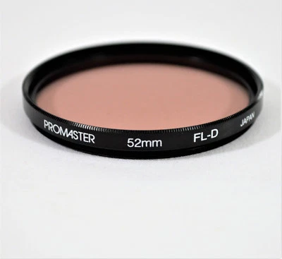 PROMASTER 52MM FL-D CAMERA FILTER, FOR DIGITAL, FILM, USED EXCELLENT CONDITION - Image 1 of 2