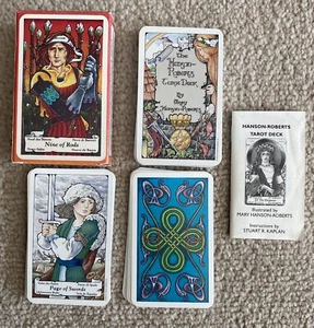 Baraja de cartas del tarot Hanson Roberts HR78 US Games completa - Imagen 1 de 7
