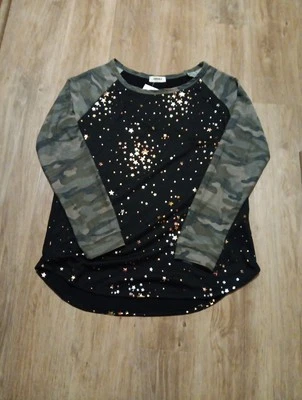 Adora Camo Metallic Star Top  Size L - Image 1 of 4