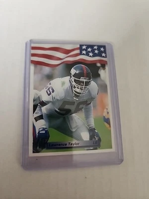 All World Sports Lawrence Taylor Football Card New York Giants #217 - Image 1 of 2