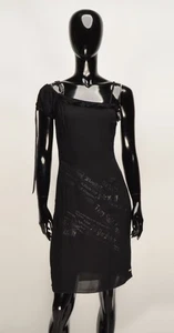 Rare Killah by Miss Sixty Y2K Vintage Grunge Punk One Shoulder Mini Dress S - Picture 1 of 11