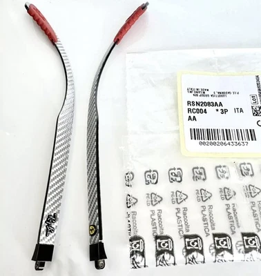 Brazos de templo de repuesto Ray Ban RB8331M Scuderia Ferrari plata rojo fibra de carbono Foto 1 de 4