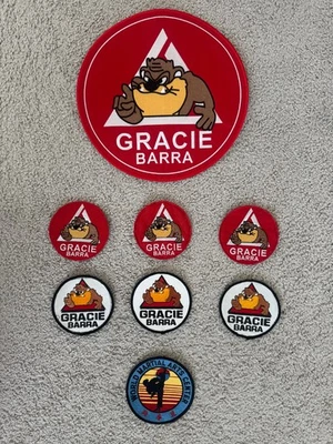Parches Gracie Barra para BJJ GI Foto 1 de 2