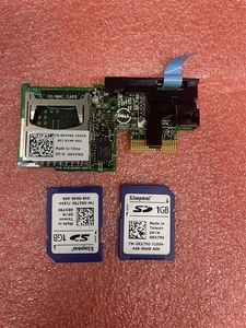Dell 6YFN5 Dual SD Flash Card Reader Mod R420 R520 R620 R720 w/ 2 x 1GB SD Card - Picture 1 of 3