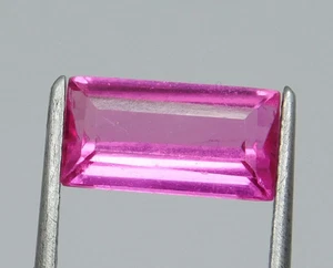 Natural Spinel 2.75 Ct Sparkle Pink Color Emerald Cut Loose Gemstone O-12322 - Picture 1 of 4
