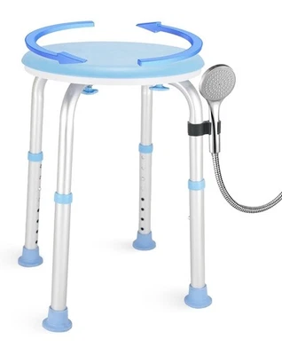 Silla de ducha con asiento de baño giratorio ajustable FSA/HSA para ducha interior, asiento de ducha  Foto 1 de 4