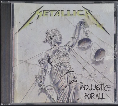 Metallica ..And Justice For All  - CD - 1988 Album - EXC. - image 1 of 4