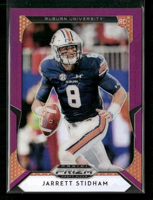 2019 Panini Prizm Draft Picks #119 Jarrett Stidham Prizms Purple RC - Image 1 of 2