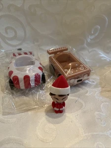 Elf on the Shelf Spin & Soar Mini Elfe und zwei Autos aus dem Adventskalender - Bild 1 von 2